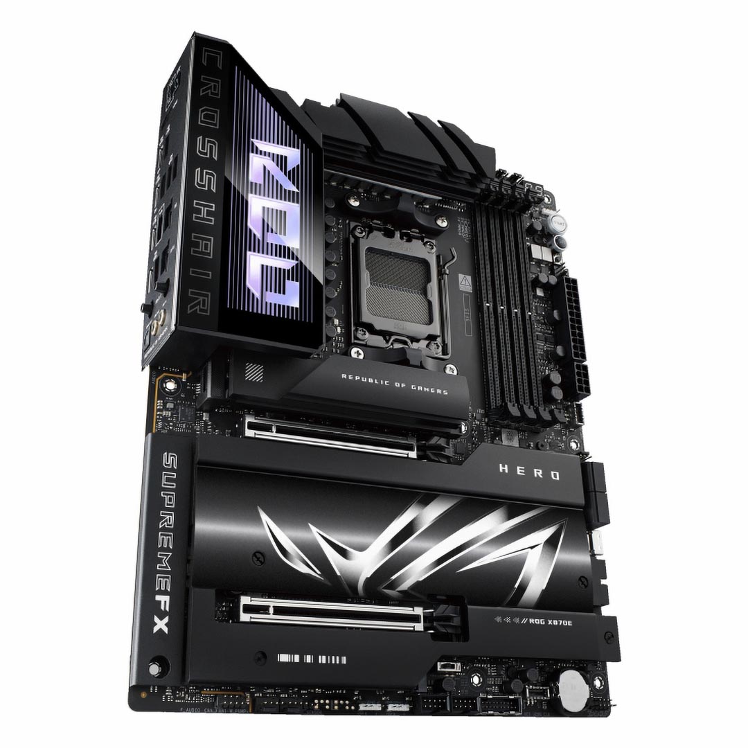 Asus ROG Crosshair X870E Hero Motherboard , AMD ATX Black