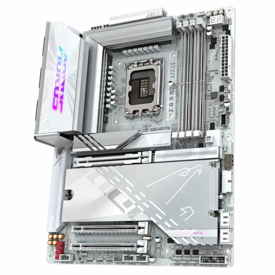 Gigabyte Z890 AORUS PRO ICE Motherboard , Intel Silver