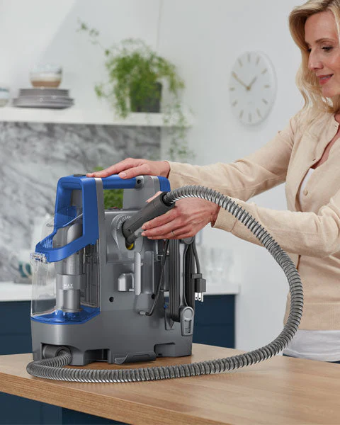Hoover Spotless Spot Bagless Carpet Cleaner Grey Blue - CDCW - CSME