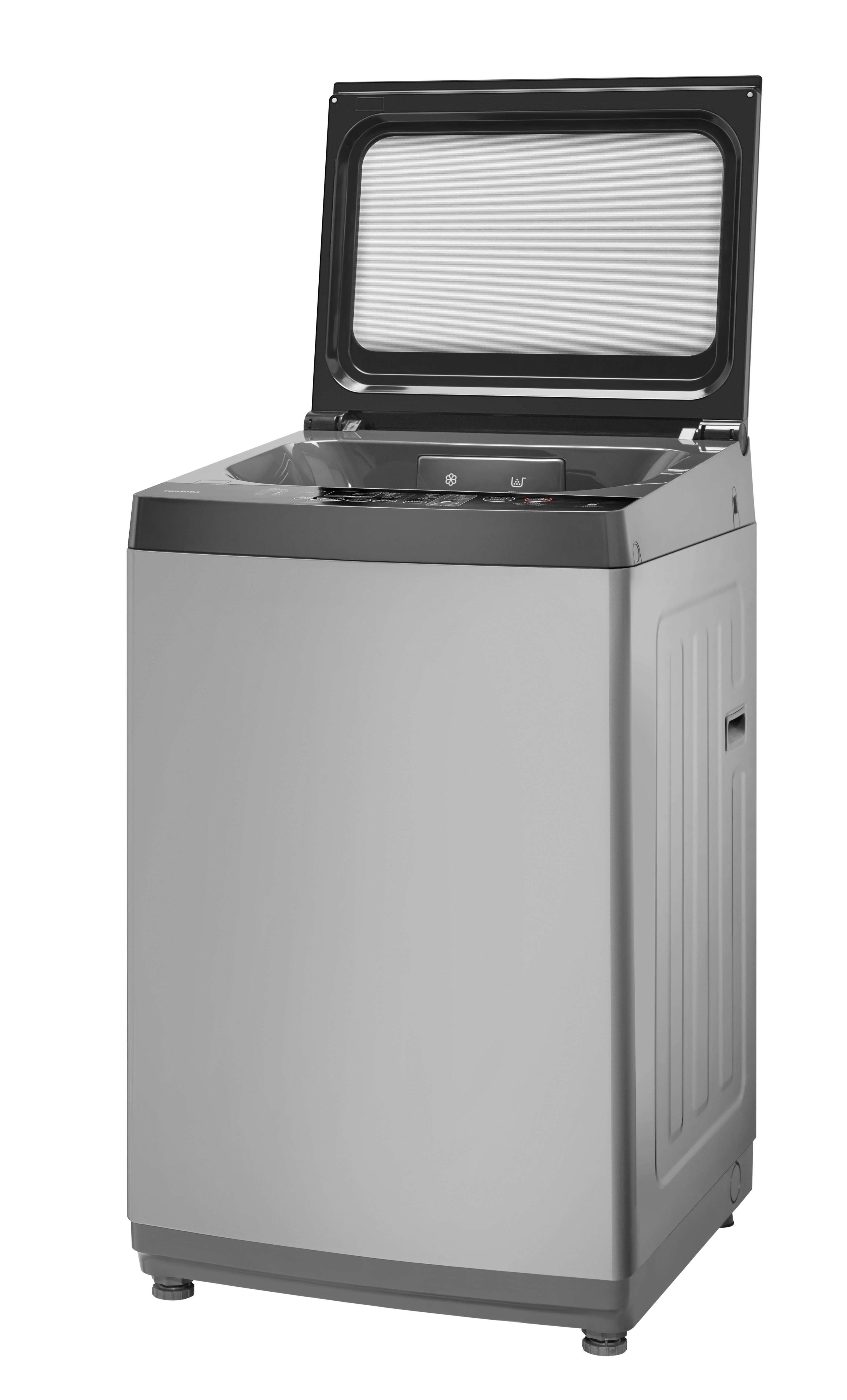 غسالة فوق اتوماتيك توشيبا ، سعة 12 كجم ، فضي - AW-DUK1200KUPEG(SK)