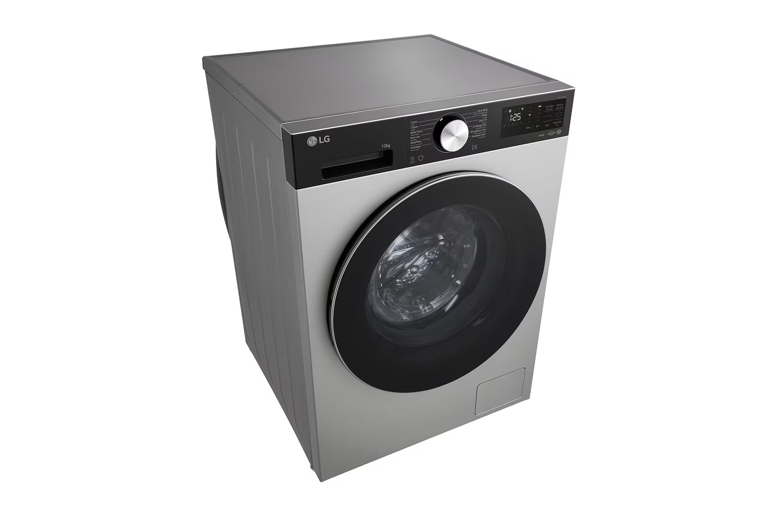 LG Inverter Front Load Washing Machine , 10 kg , Essence Silver - F4X5RYG23
