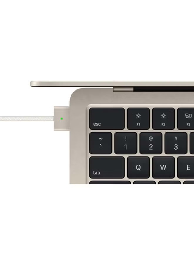 Apple MacBook Air 2025 MW103 Laptop ,Apple M4 chip with 10-core CPU 13 Inch ,512 GB ,16 GB ,Apple 10-Core GPU ,macOS - Starlight