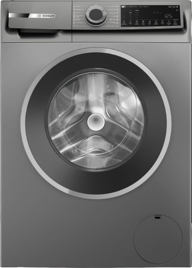 Bosch Series 6 Front Load Washing Machine , 10 kg , Cast Iron Grey - WGK254ZREG