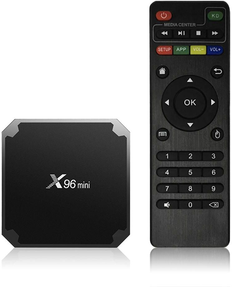 تي في بوكس اكس96 X96 ميني ، دقة 4K ، اسود