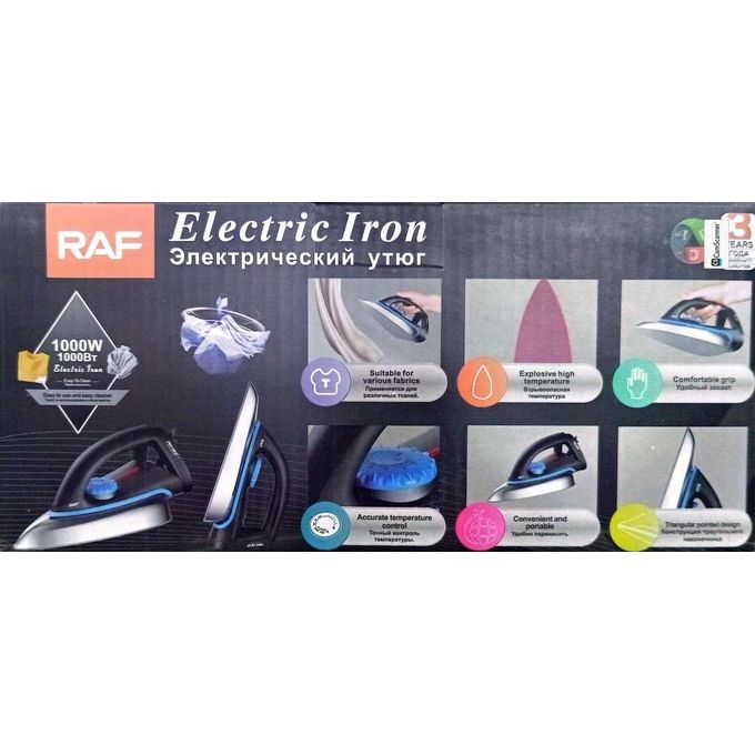 Raf Dry Iron , 1000 Watt , Black - R.1152