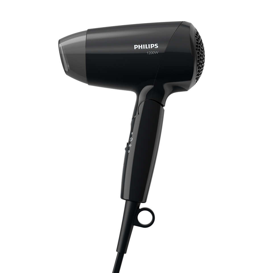 Philips EssentialCare Hair Dryer 1200 Watt , Black - BHC010/10