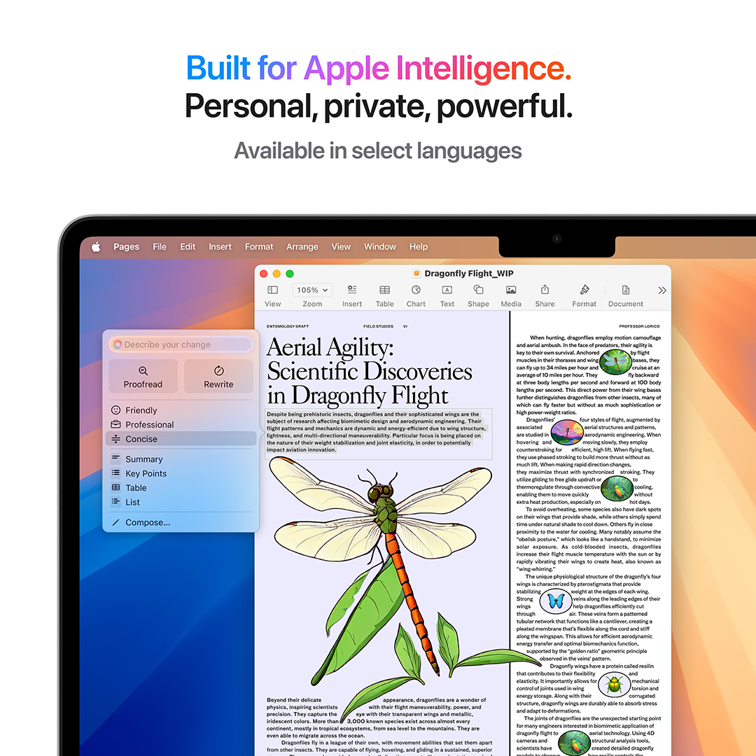 لاب توب ابل MacBook Air ، معالج شريحة ابل M4 مع معالج 10 نواة 13.6 بوصة ، هارد 512 جيجا بايت SSD ، رام 24 جيجا بايت ، كارت شاشة معالج رسومات ابل 8 نواة ،macOS - فضي