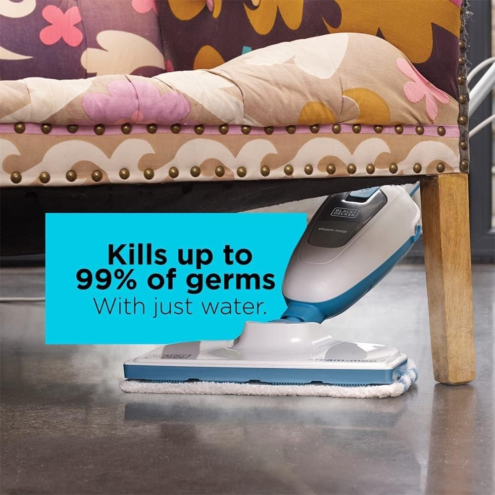 Black + Decker 10 In 1 , 1300 Watt , White - FSMH13E10-B5