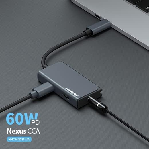 محول USB روك روز نيكسوس CCA ، اسود - RROGN03CCA