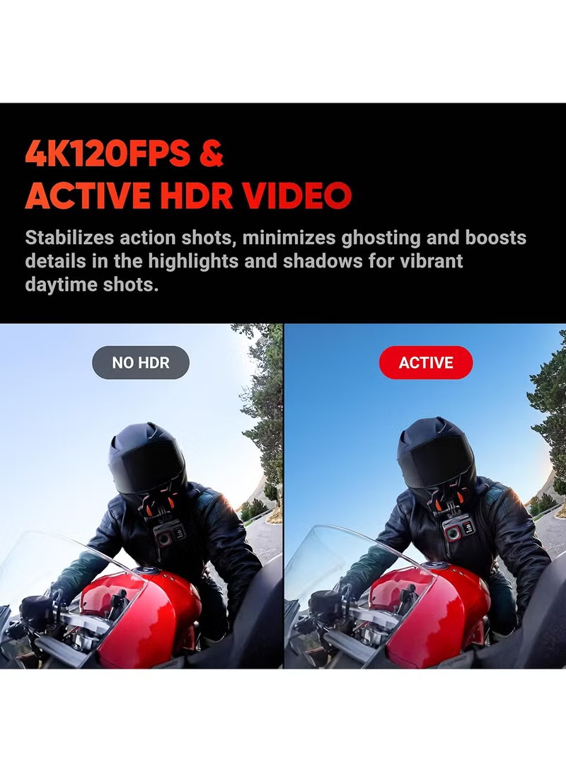 Insta360 Ace Pro Action Camera , 48 megapixels , Black - CINSAAJA
