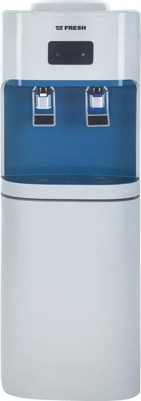Fresh Warm and Cold Top Loading Water Dispenser , Digital Display , 2 Tabs Light Grey - FW17VFEG