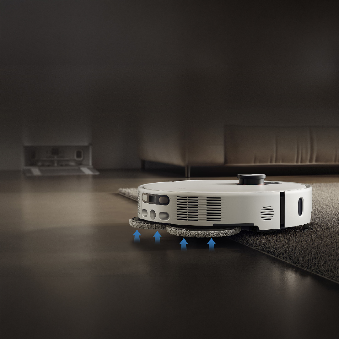 Xiaomi 5 pro Robotic Vacuum Cleaner , 5200 mAh White - OV21GL