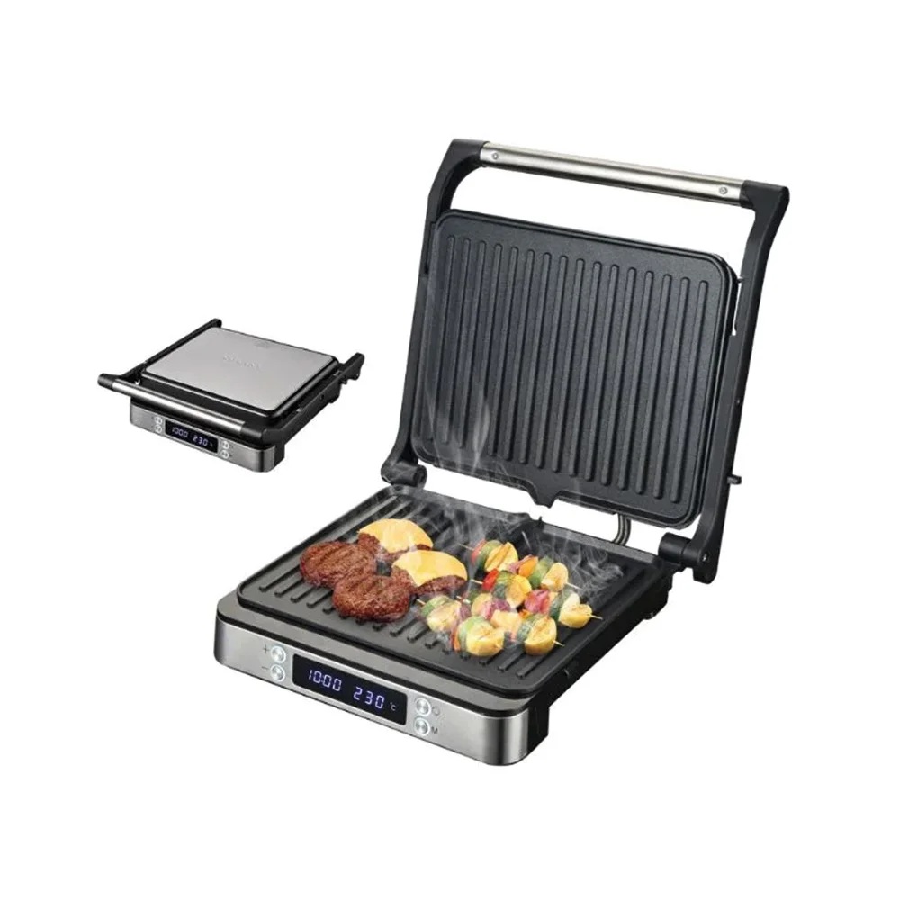 Sokany Electric Grill , 2000 Watt , Silver Black - SK-08116