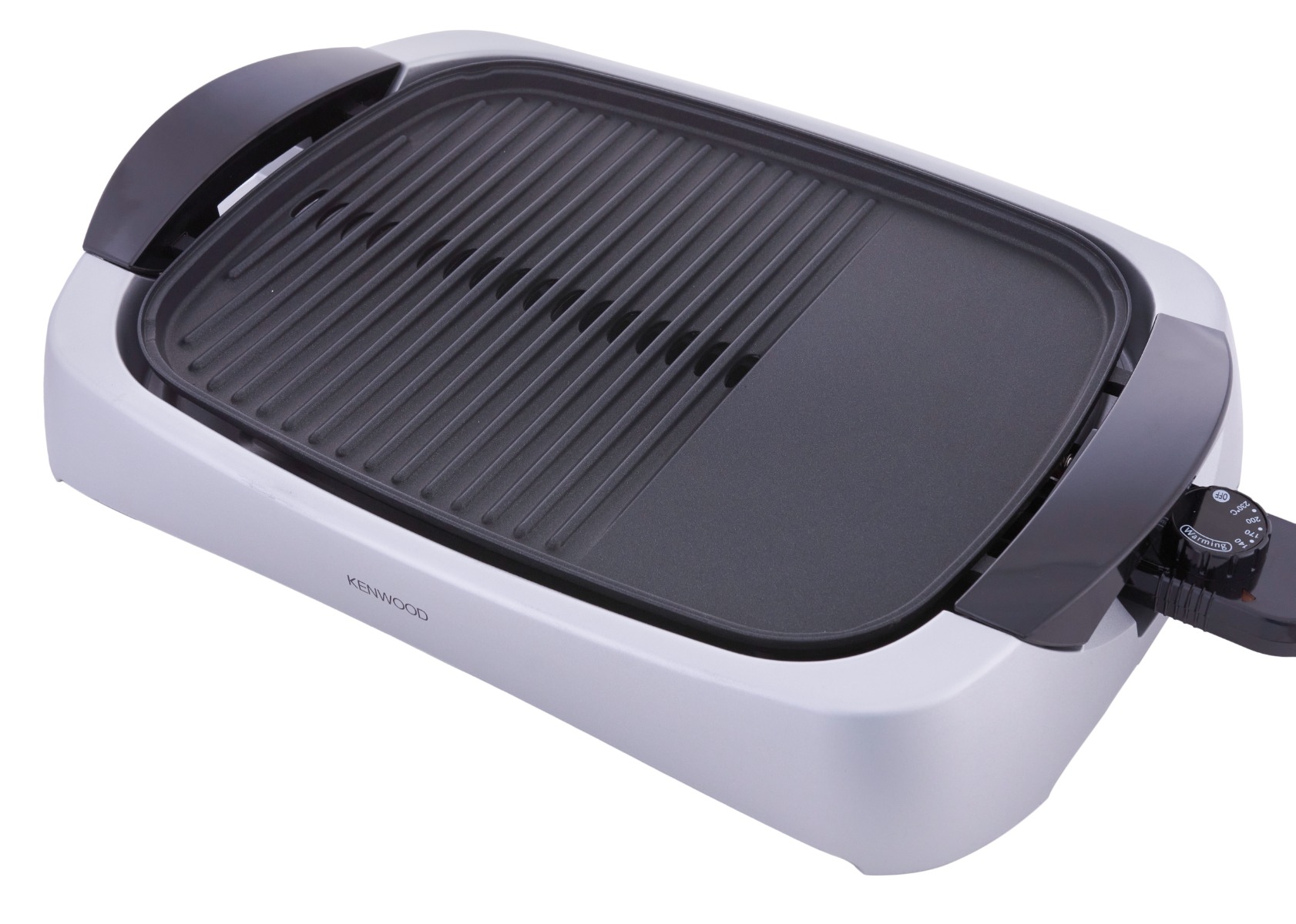 Kenwood Electric Grill , 2000 Watt , Silver Black - HG266
