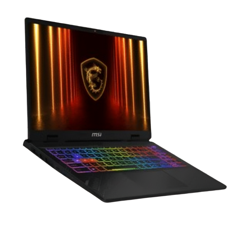 لاب توب جيمنج ام اس اي كروس هير 16 HX AI - D2XWGKG ، معالج انتل كور الترا 7 255HX 16 بوصة ، هارد 1 تيرا بايت SSD ، رام 16 جيجا بايت ، كارت شاشة انفيديا جي فورس RTX 5070 ،ويندوز 11 - اسود