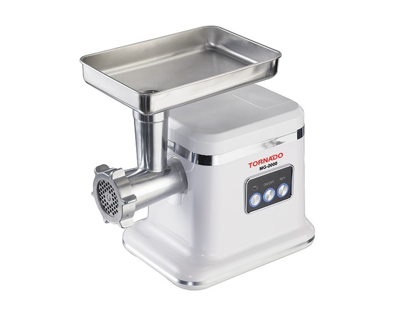 Tornado Meat Mincer 2000 Watt , White - MG-2000