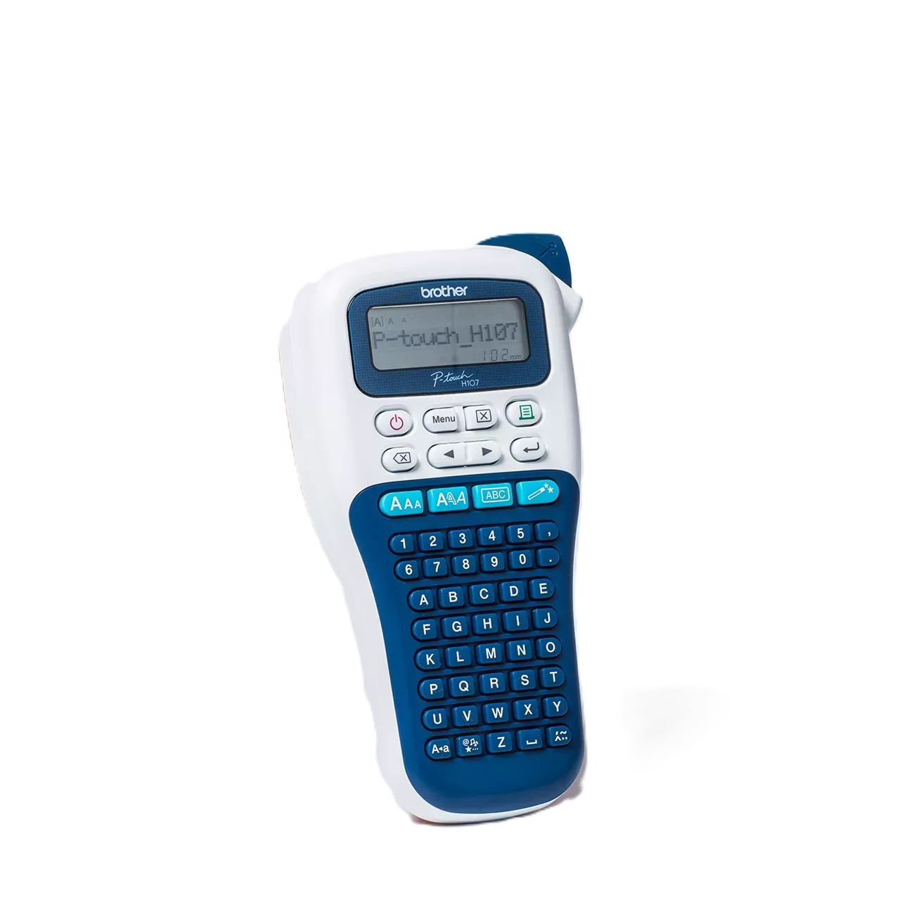 Brother Portable Label Printer , Blue White - PT-H107B