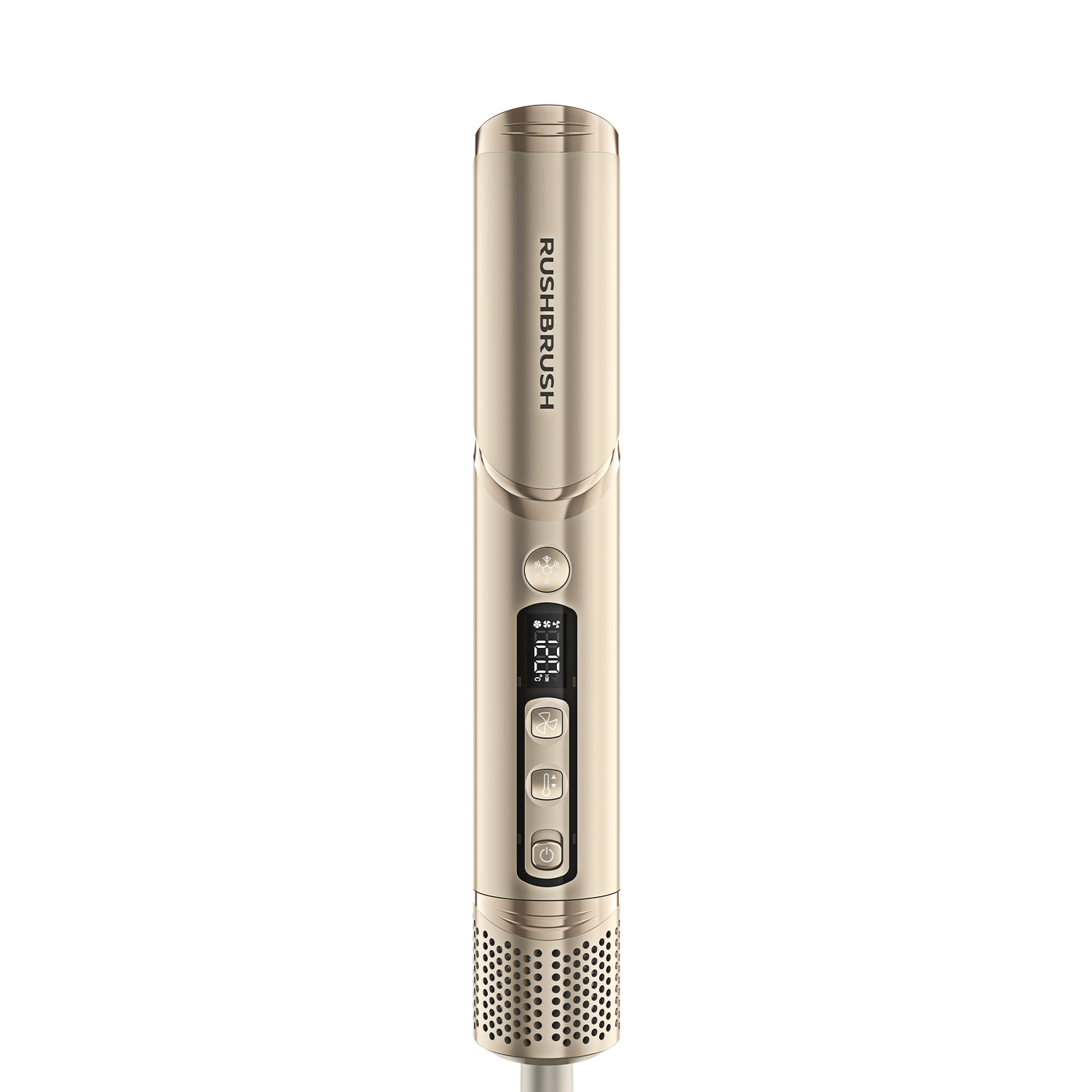 Rush Brush AirWrapper X2 8 in 1 Hair Styler 1400 Watt , champagne