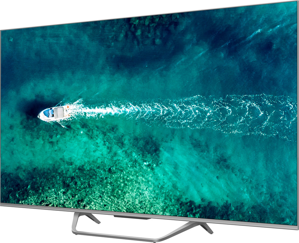شاشة تلفزيون سمارت هاير ، مقاس 65 بوصة ، QLED ، دقة 4K UHD ، بريسيفر داخلي - H65S90EU