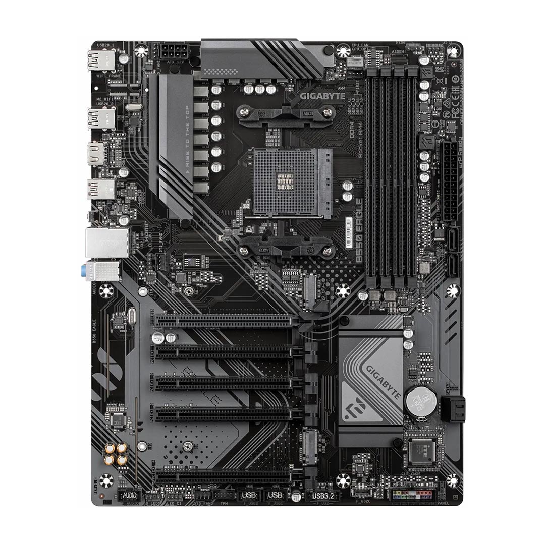 Gigabyte B550 EAGLE Motherboard , AMD ATX Black