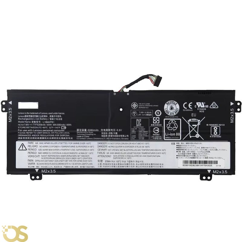 Generic Lenovo L16C4PB1 Laptop Battery for Lenovo Yoga 720-13 IKB 730-13 IKB 730-13 IWL L16C4PB1 - L16C4PB1