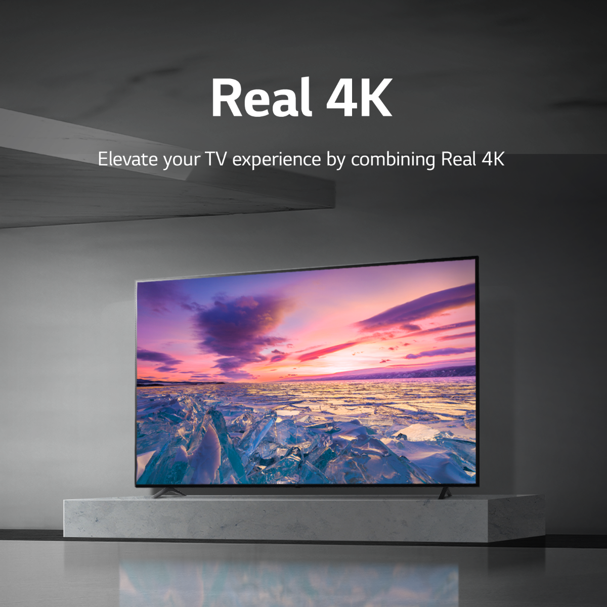 شاشة تلفزيون سمارت ال جي ، مقاس 60 بوصة ، ليد ، دقة 4K UHD ، بريسيفر داخلي