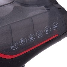 Ultra Steam Iron , 2400 Watt , Black Red - UI24RKSE1