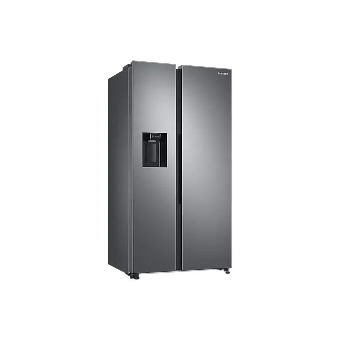 ثلاجة بابين سامسونج ، سعة 634 لتر ، نوفروست ، انفرتر ، فضي - RS68A8820S9