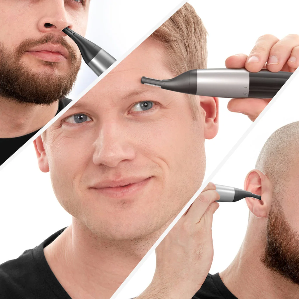 Wahl Precision All-in-One Hair Trimmer , Black Silver - 5560-3917