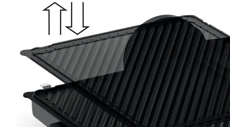 Bosch Electric Grill , 2000 Watt , Silver Black - TCG4215