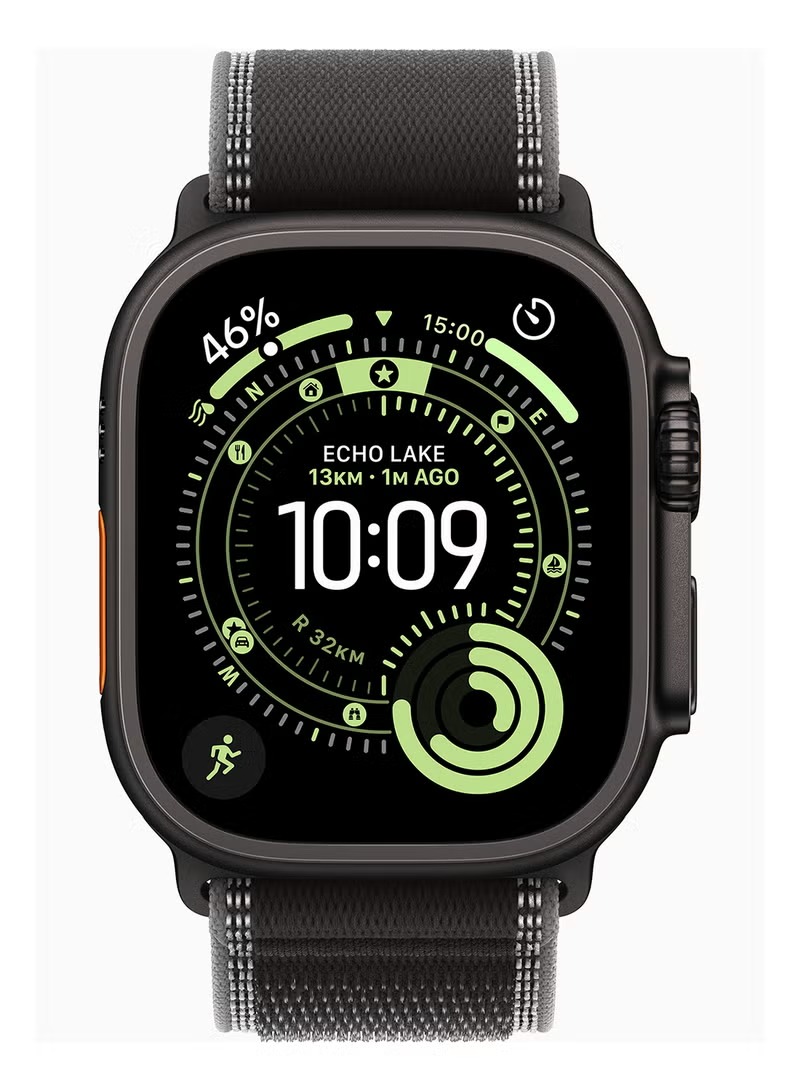 Apple Ultra 3 Smart Watch, M/L Band , 49 Millimeter Black Titanium/Charcoal