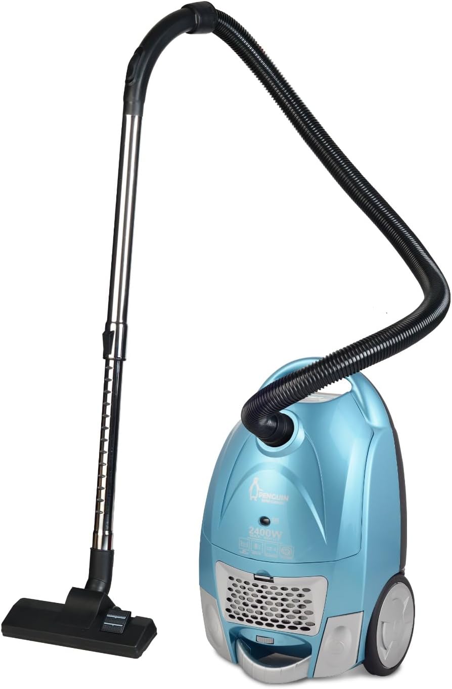 Penguin Super Charged Bagged Canister Vacuum Cleaner Baby Blue - PV-2400
