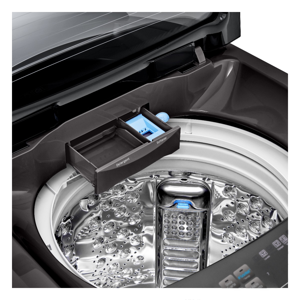 LG Top Load washing Machine , 18.5 Liter , Black - T1993EFHSC2