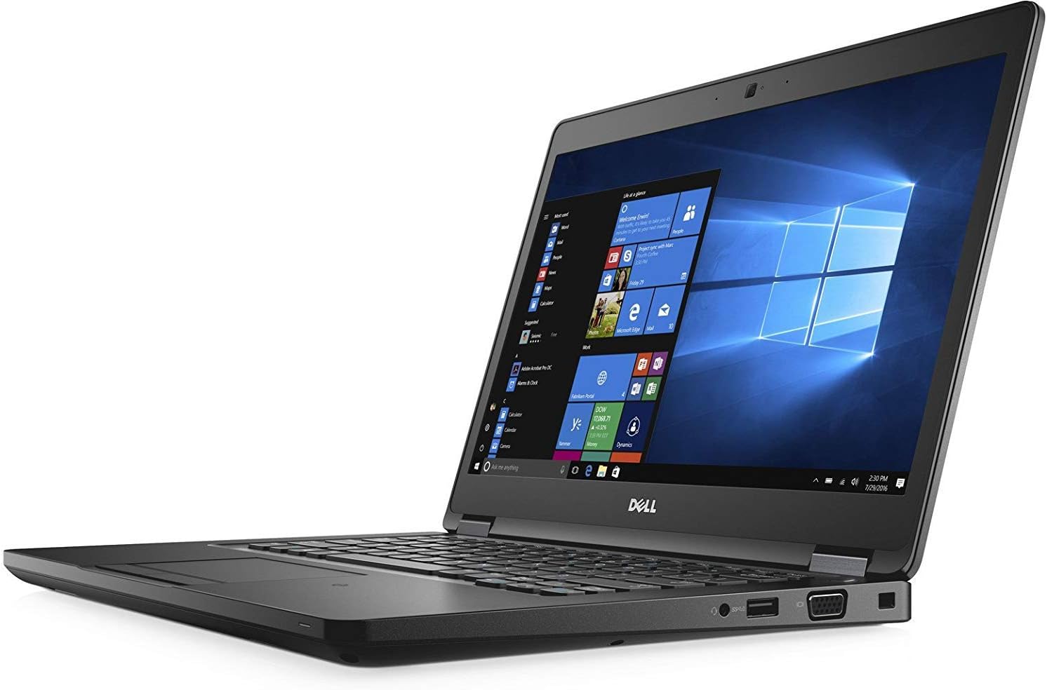 لاب توب استيراد ديل لاتيتود - 5480 ، معالج انتل كور i5-7440HQ ، هارد 256 جيجا بايت SSD ، رام 8 جيجا بايت ، كارت شاشة انتل HD جرافيكس 620