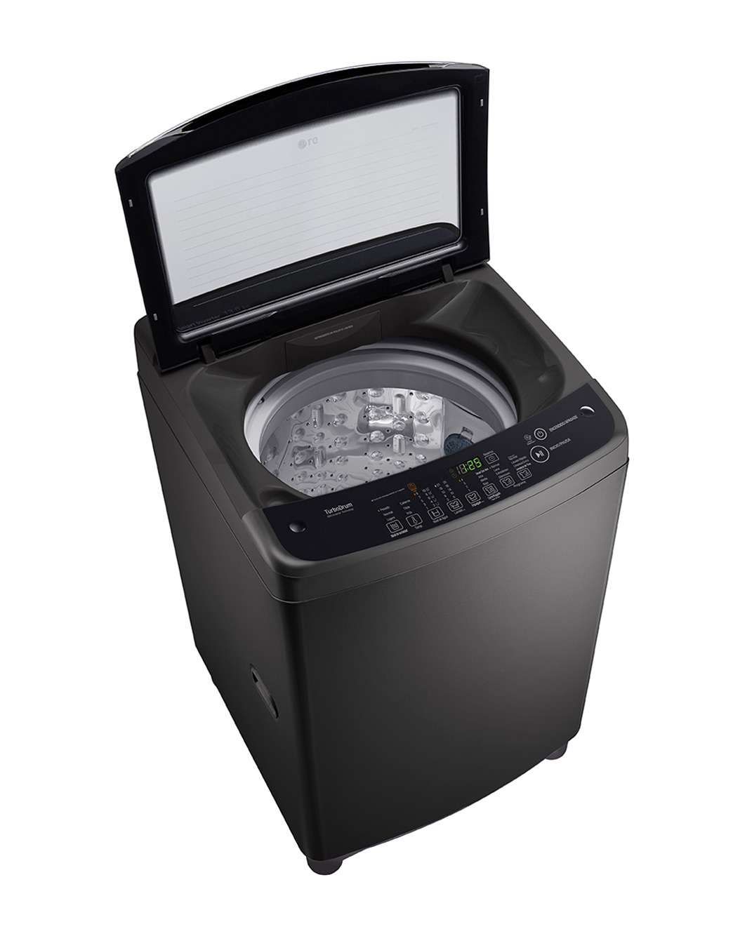 LG Inverter Top Load Washing Machine , 13 kg , Middle Black - T1366NEHG2
