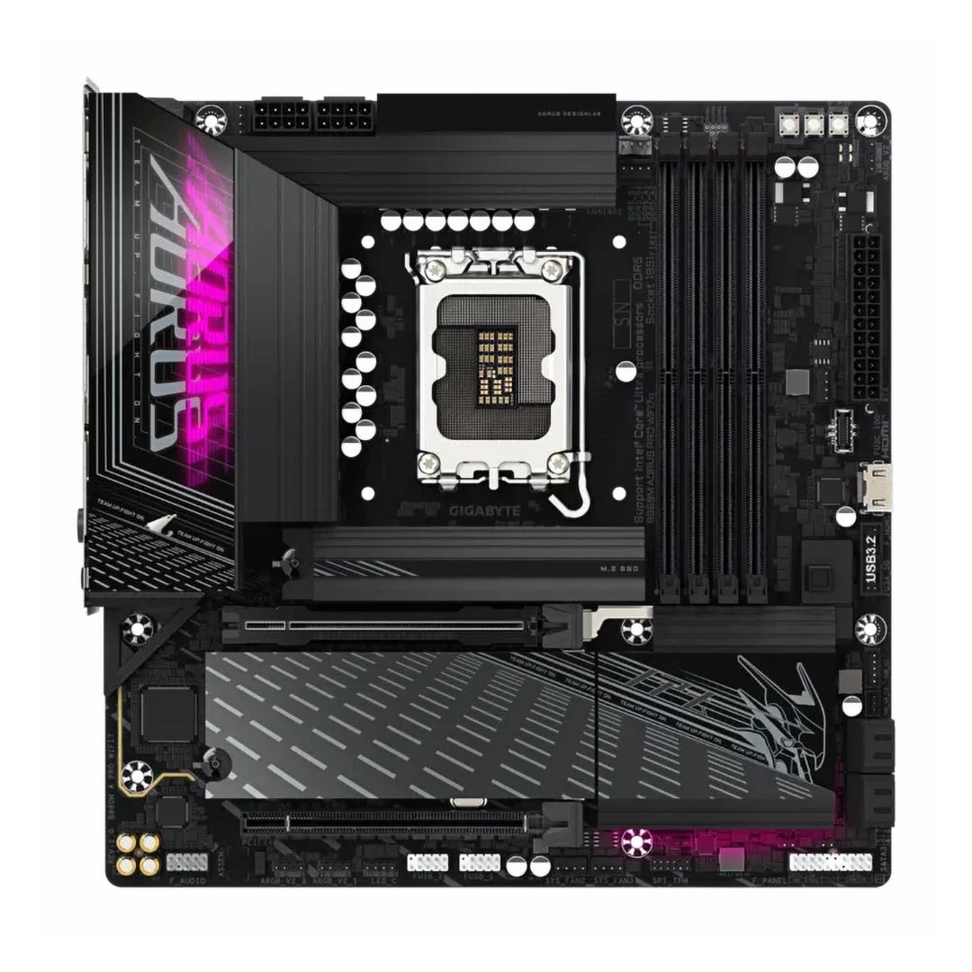Gigabyte B860M AORUS PRO WIFI7 Motherboard , Intel mATX Black