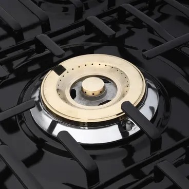 First Cook C-Class Gas Cooker , 5 Burners , Black Gold - FC9100