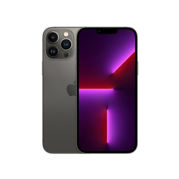 ابل ايفون 13 برو ماكس ، سعة 256 جيجا بايت ، رام 6 جيجا بايت ، شبكة 5G LTE ، شريحة واحدة - جرافيت