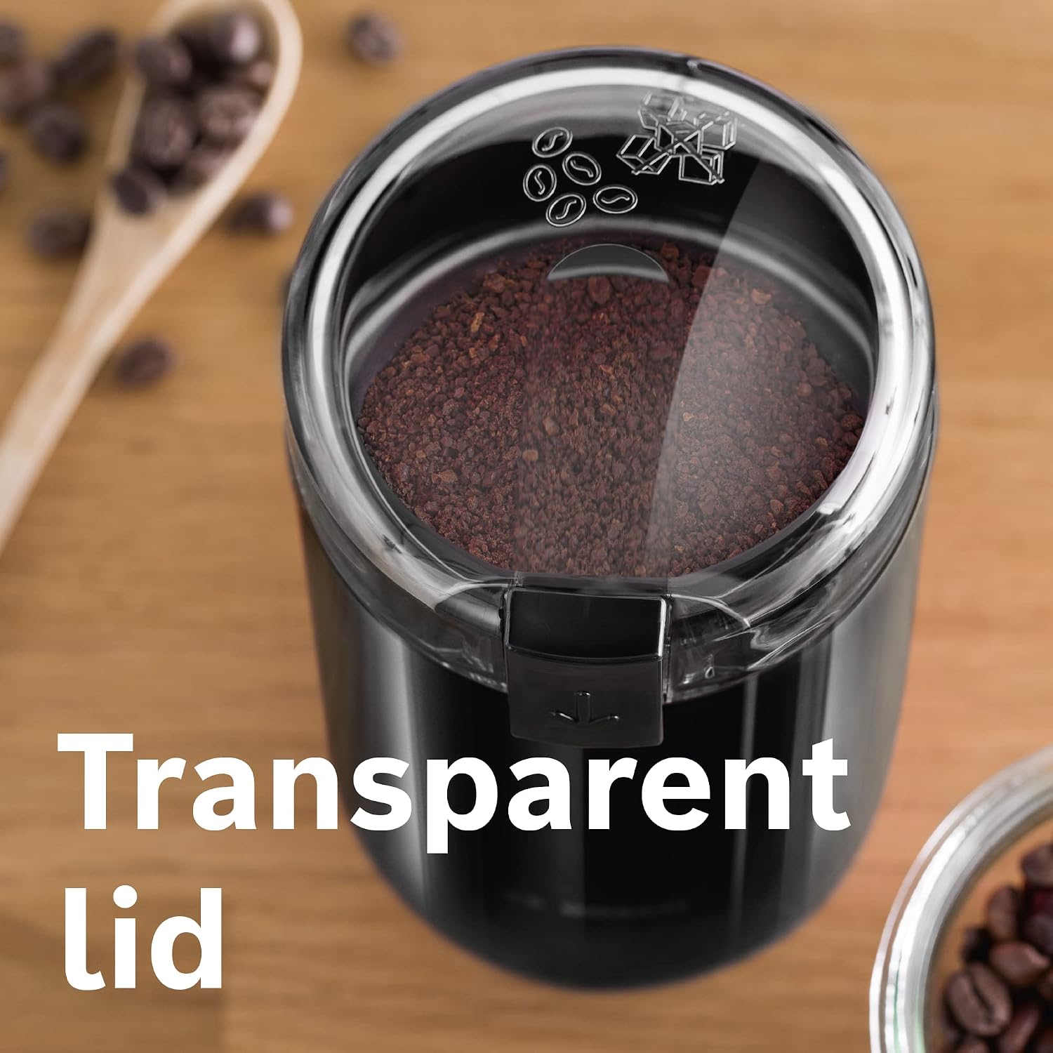 Bosch Portable Coffee Grinder , 75 gm 180 Watt , Black - MKM6003NGB