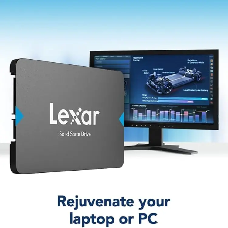 Lexar NS100 Internal SSD , 1 Terabyte 2.5 Inch - LNS100-1TRBNA