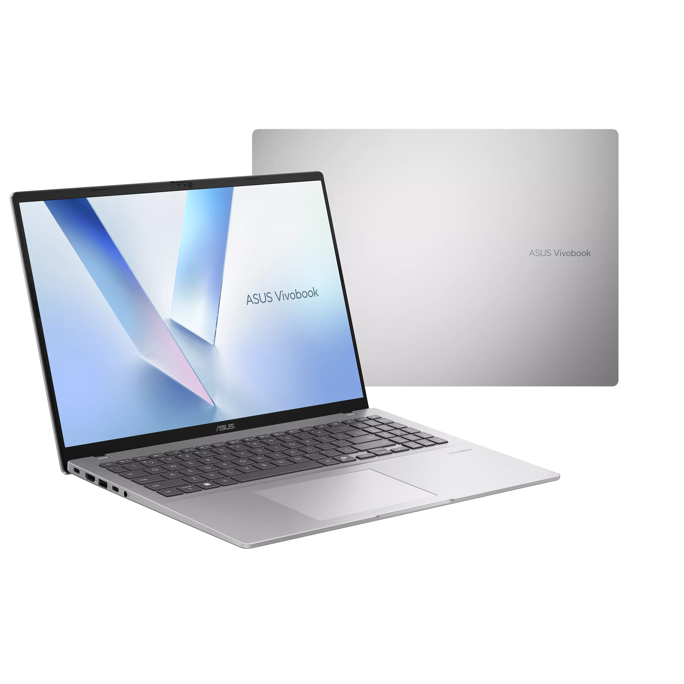Asus Vivobook 16 M1607KA-MB155W Laptop ,AMD Ryzen AI 5 330 16 Inch ,512 GB SSD ,16 GB ,AMD Radeon Graphics ,Windows 11 - Cool Silver