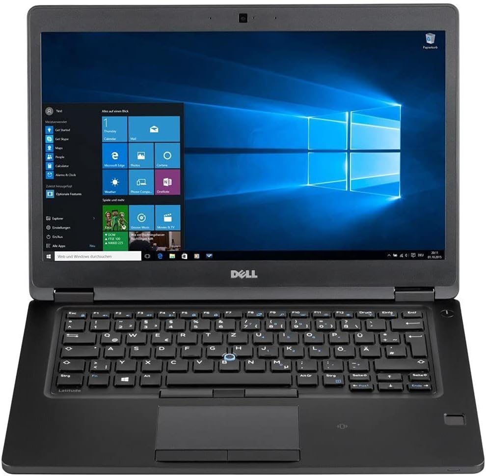 لاب توب ديل لاتيتود 5480 ، معالج انتل كور i5-6300U ، هارد 256 جيجا بايت ، رام 8 جيجا بايت ، كارت شاشة انتل HD جرافيكس 620