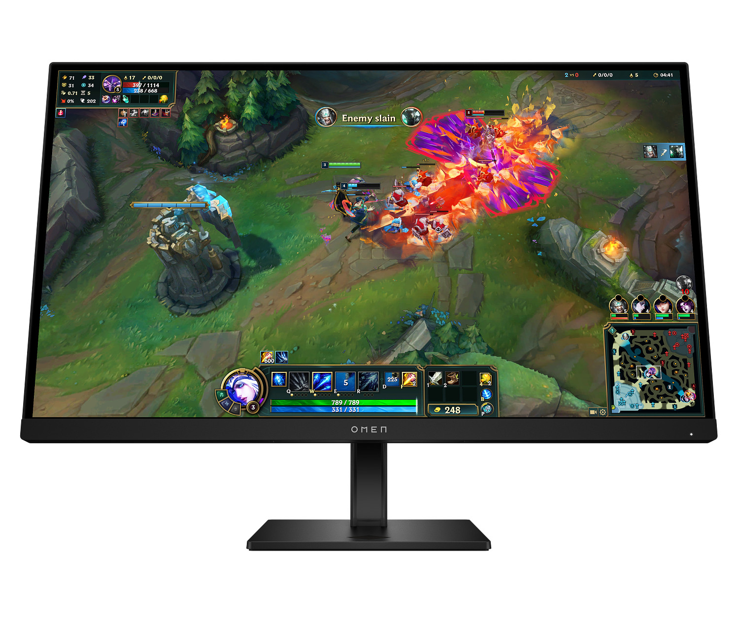 Hp OMEN 27q G2 27 Inch QHD Gaming Monitor , 180 Hertz 1 Millisecond , Black