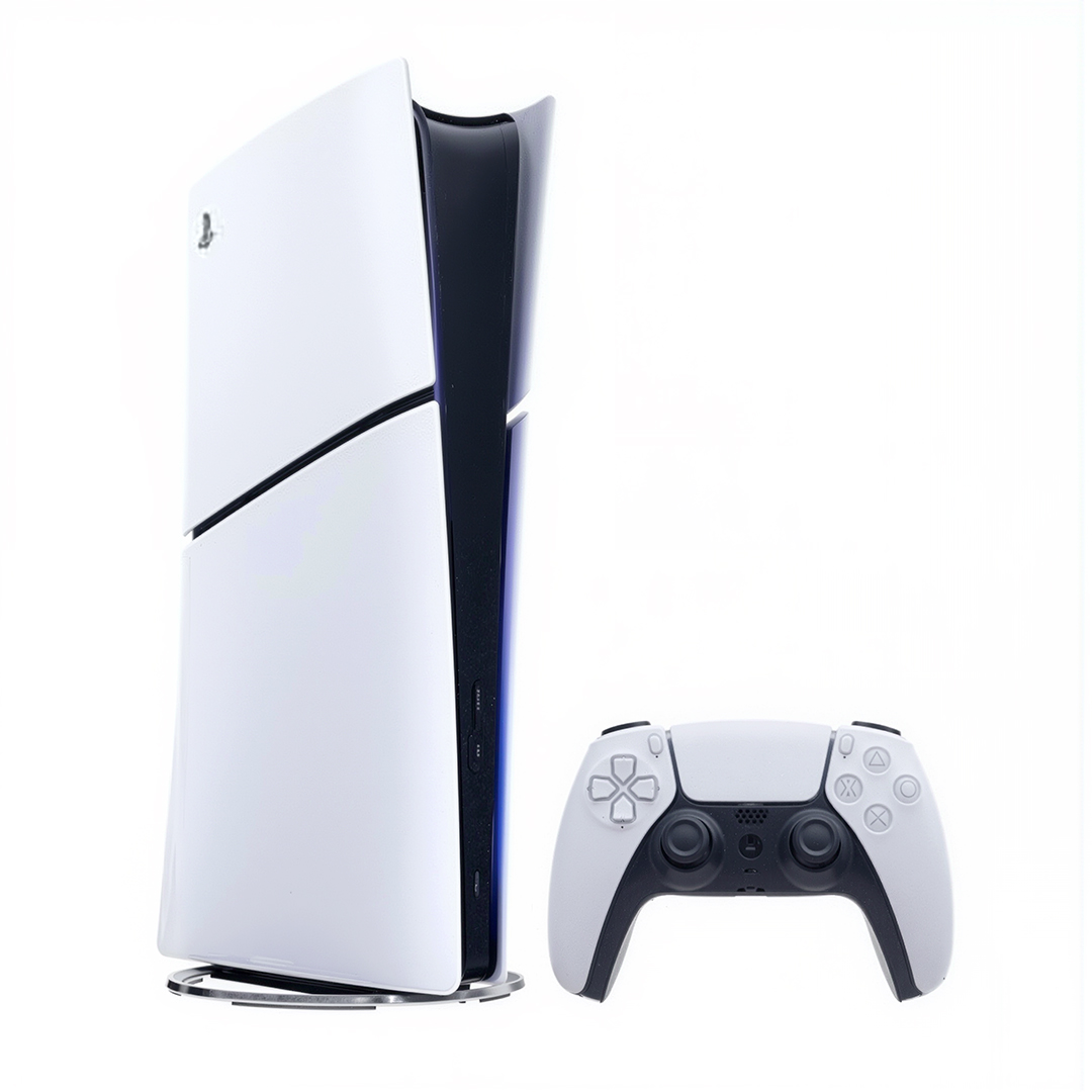 Sony Playstation 5 Slim Digital Edition 825 GB ,1 Controllers ,White