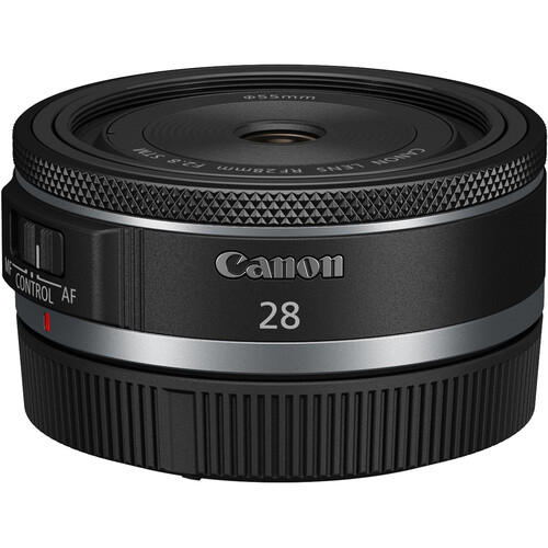 Canon Camera Lens , 28 mm for Canon RF Cameras , Black - ICS-265