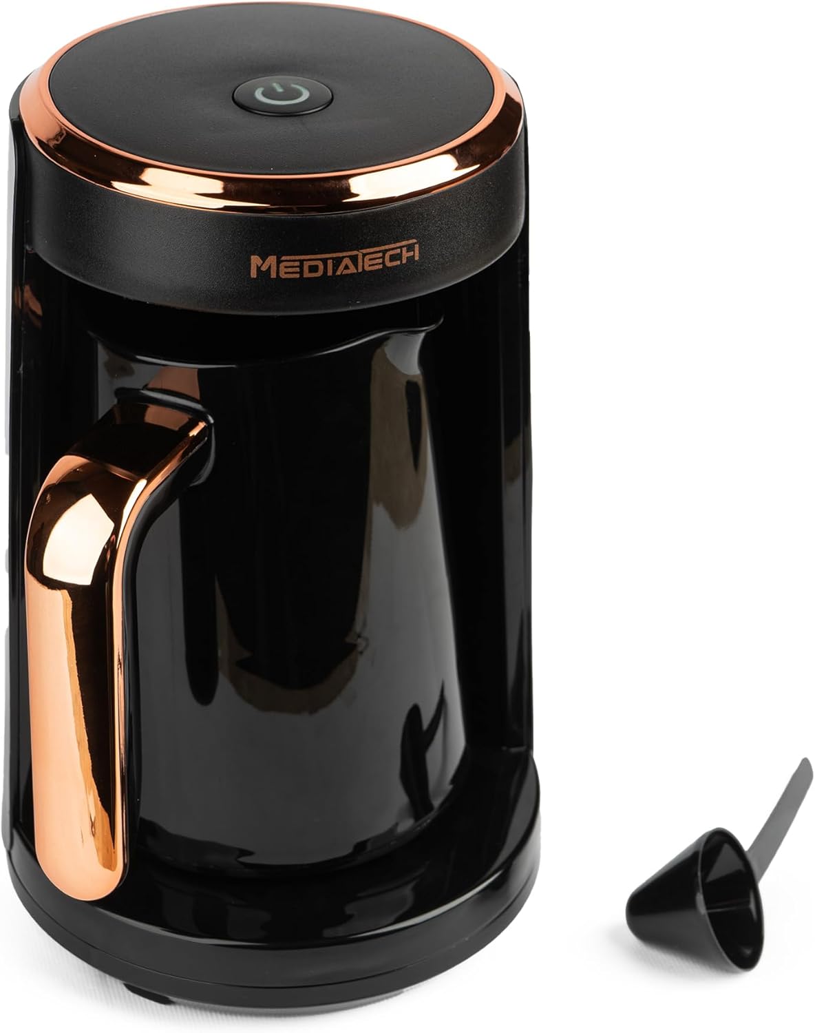 Mediatech TURKA Turkish Coffee Maker , 350 Liter 450 Watt Black Gold - MTCM106T