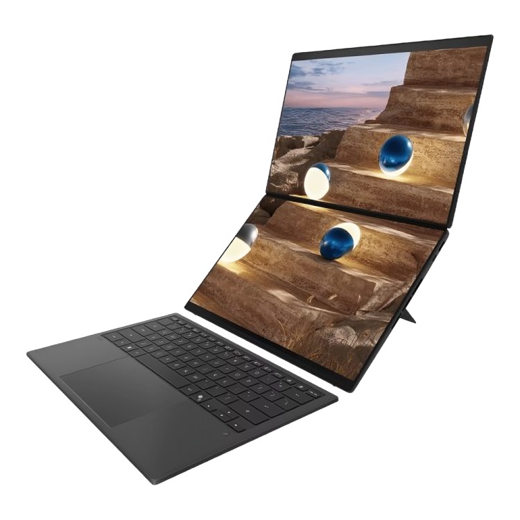 Asus Zenbook DUO UX8407AA-SNL319W Laptop ,Intel Core Ultra X9 378H 14 Inch ,1 Terabyte SSD ,32 GB ,Intel Arc Graphics ,Windows 11 - Moher Grey