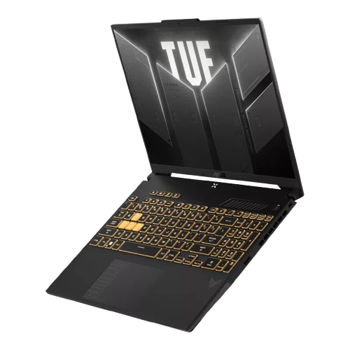 Asus TUF Gaming F16 (2024) FX607VJB Laptop ,Intel Core 5 210H 16 Inch ,512 GB SSD ,16 GB ,NVIDIA GeForce RTX 3050 ,Windows 11 - Mecha Grey