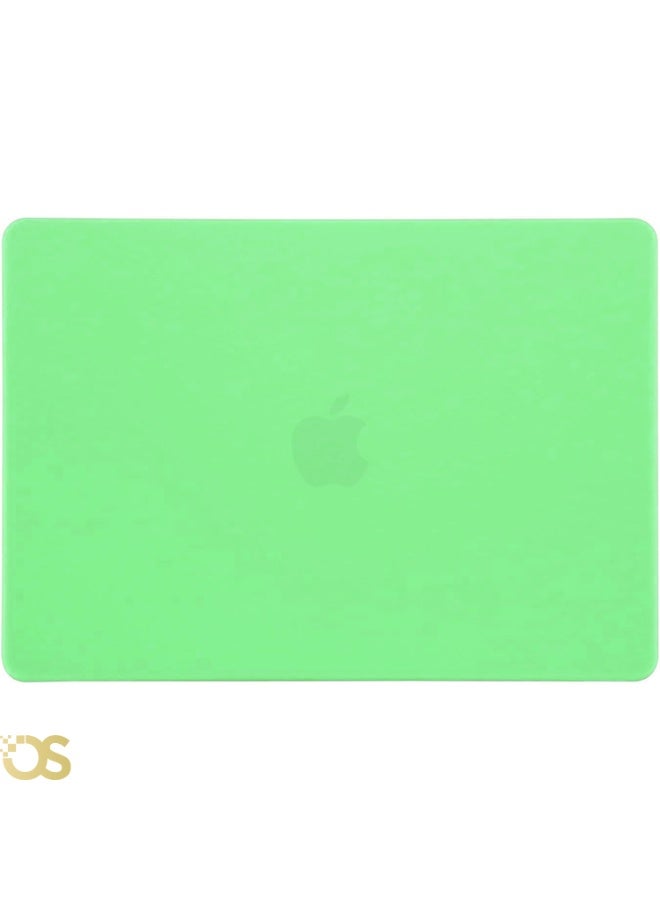 Generic Matte Hard Shell Case with Screen Protector for MacBook Air 13.3-inch (models A1932, A2179, A2337) , Mint Green