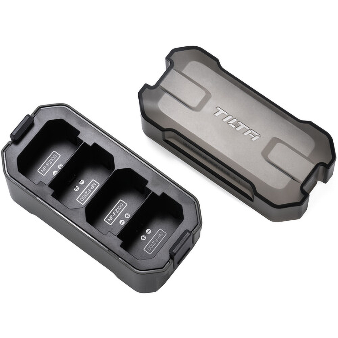 Tilta Portable Charging Station forSony & Third-Party NP-FZ100 Batteries ,Green - TBC-FZ100-GN